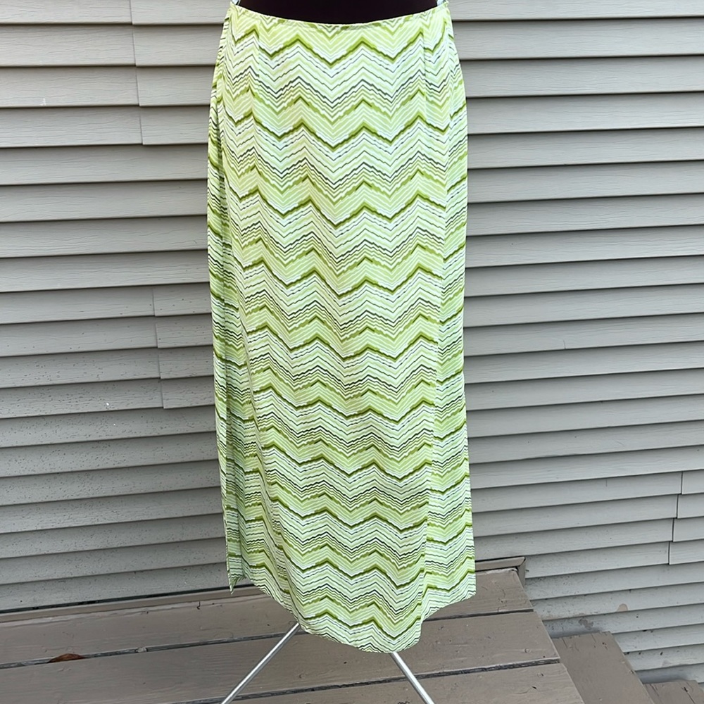 Spring green European skirt - perfect for upcoming Easter!